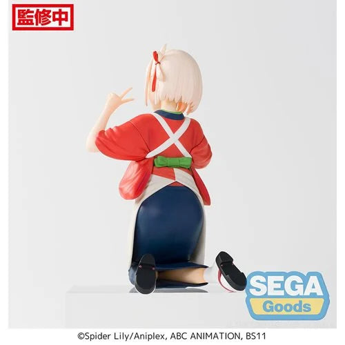 SEGA Lycoris Recoil Chisato Nishikigi Premium Perching Statue